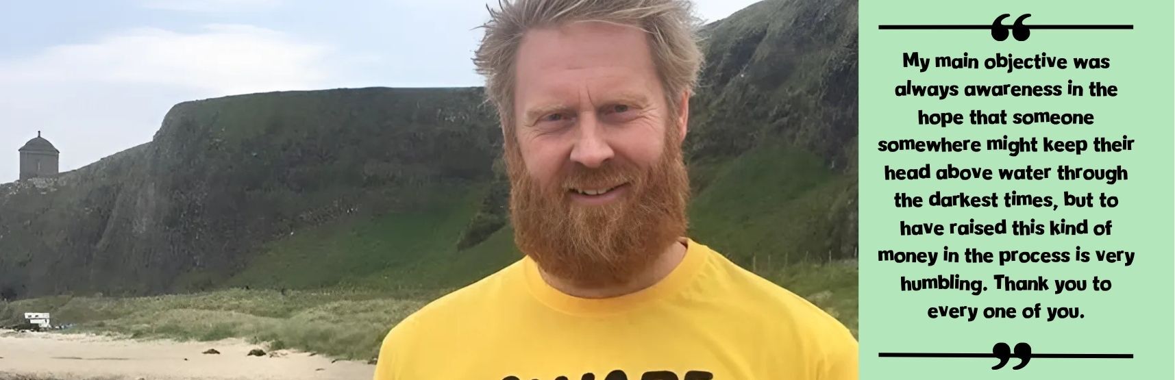 Al Mennie's Incredible Sea Swimming Challenge