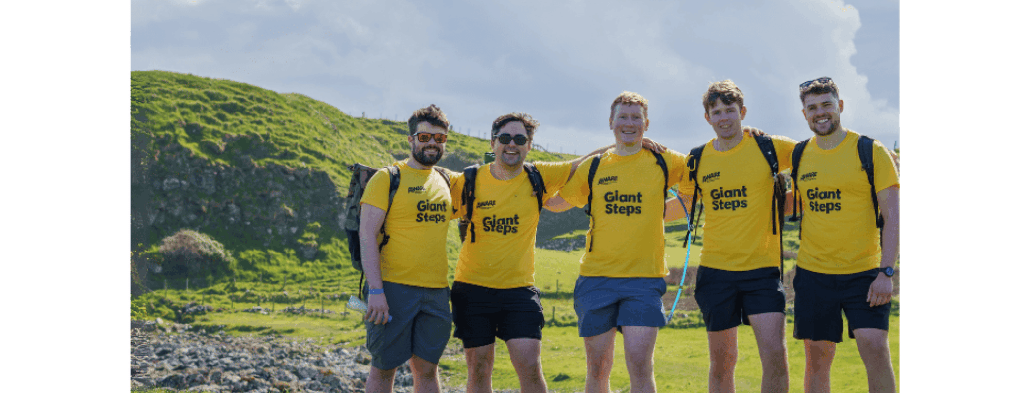 Giant steps causeway charity walk for mental health1