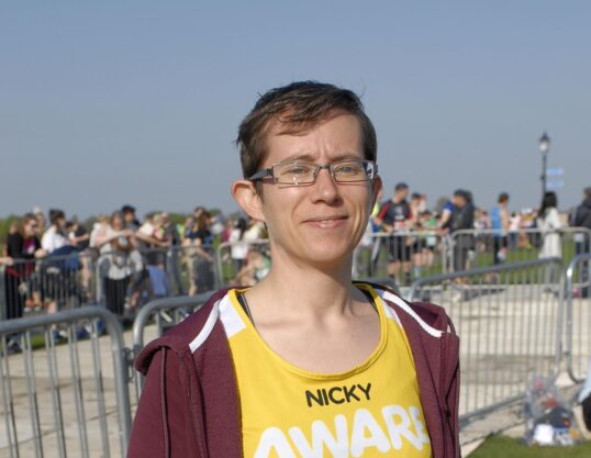 Nicky Mc Caffrey London Marathon photo
